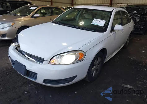 2010 Chevrolet Impala Lt from USA, damaged, VIN 2G1WB5EK2A1161525
